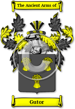 Gutor Family Crest Download (jpg) Legacy Series - 150 DPI