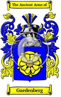 Guedenberg Family Crest/Coat of Arms
