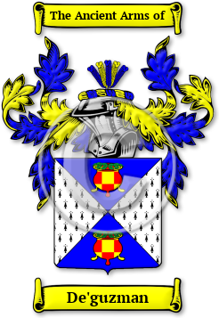 De'guzman Family Crest Download (jpg) Legacy Series - 150 DPI