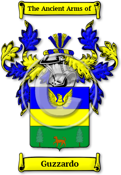 Guzzardo Family Crest Download (JPG) Legacy Series - 600 DPI