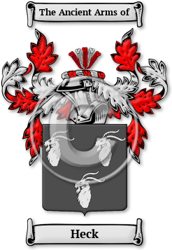 Heck Family Crest Download (JPG) Legacy Series - 600 DPI