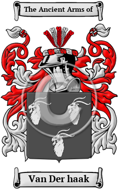 Van Der haak Name Meaning, Family History, Crest Coats of Arms
