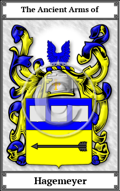 Hagemeyer Family Crest Download (JPG) Book Plated - 600 DPI