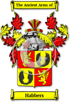 Habbers Family Crest Download (jpg) Legacy Series - 150 DPI