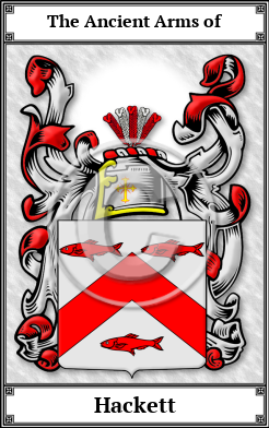 Hackett Family Crest Download (JPG)  Book Plated - 150 DPI