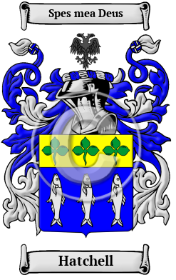Hatchell Family Crest/Coat of Arms