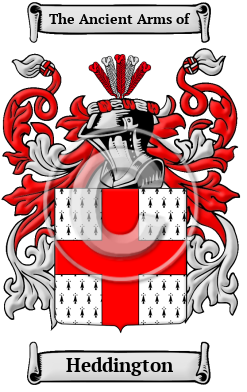 Heddington Family Crest/Coat of Arms