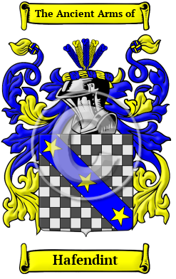 Hafendint Family Crest/Coat of Arms