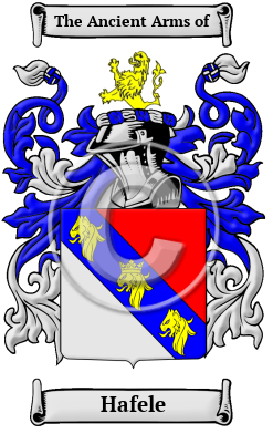 Hafele Family Crest/Coat of Arms