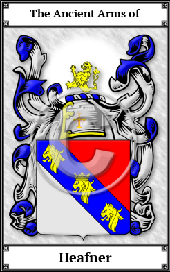 Heafner Family Crest Download (JPG) Book Plated - 600 DPI