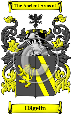 Hägelin Family Crest/Coat of Arms