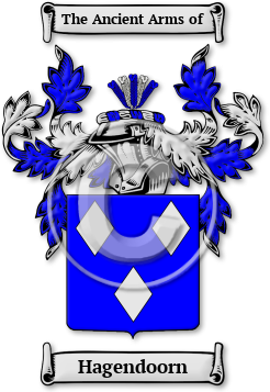 Hagendoorn Family Crest Download (JPG) Legacy Series - 600 DPI