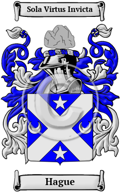 Hague Name Meaning, Family History, Family Crest & Coats of Arms