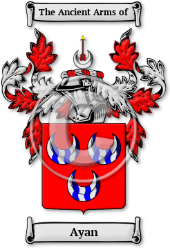Ayan Family Crest Download (jpg) Legacy Series - 150 DPI