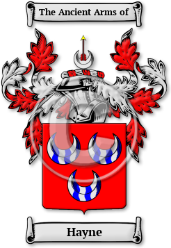 Hayne Family Crest Download (JPG) Legacy Series - 600 DPI