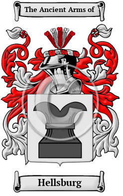Hellsburg Family Crest/Coat of Arms