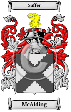 McAlding Family Crest/Coat of Arms