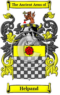 Helpand Family Crest/Coat of Arms