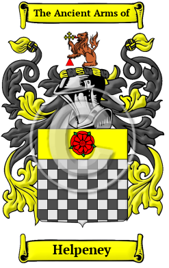 Helpeney Family Crest/Coat of Arms