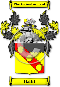 Hallit Family Crest Download (jpg) Legacy Series - 150 DPI