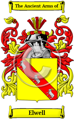 Elwell Family Crest/Coat of Arms