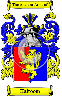 Haltoom Family Crest/Coat of Arms