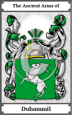 Duhammil Family Crest Download (JPG) Book Plated - 600 DPI