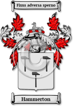 Hammerton Family Crest Download (jpg) Legacy Series - 150 DPI