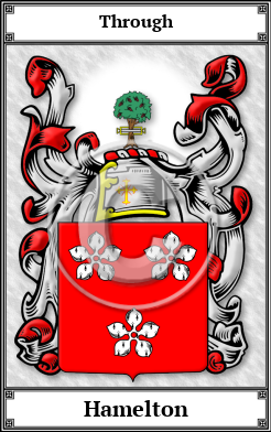 Hamelton Family Crest Download (JPG) Book Plated - 600 DPI