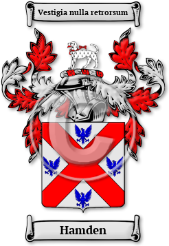 Hamden Family Crest Download (jpg) Legacy Series - 150 DPI