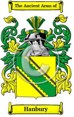 Hanbury Family Crest/Coat of Arms