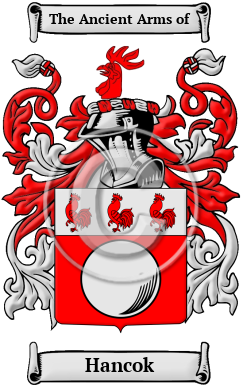 Hancok Family Crest/Coat of Arms