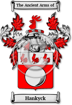 Hankyck Family Crest Download (JPG) Legacy Series - 300 DPI