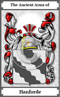 Hanforde Family Crest Download (JPG)  Book Plated - 150 DPI