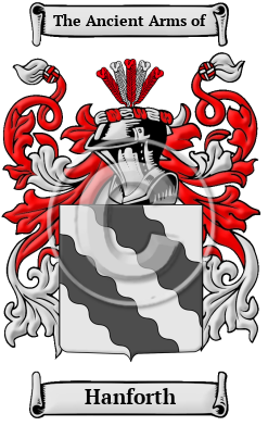 Hanforth Family Crest/Coat of Arms