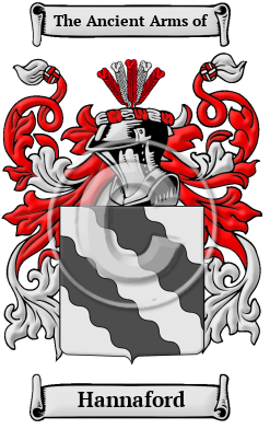 Hannaford Family Crest/Coat of Arms