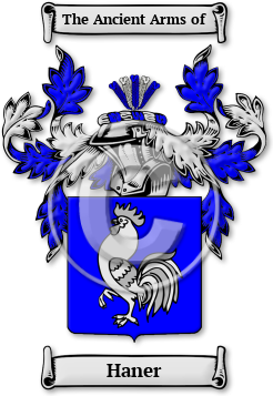 Haner Family Crest Download (jpg) Legacy Series - 150 DPI