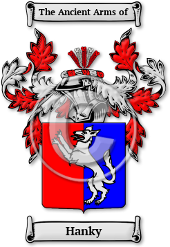 Hanky Family Crest Download (JPG) Legacy Series - 600 DPI