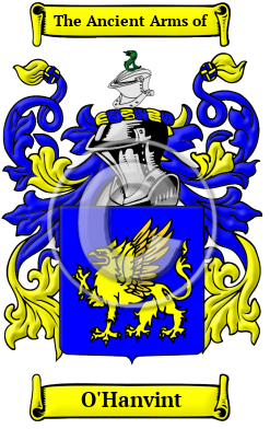 O'Hanvint Family Crest/Coat of Arms