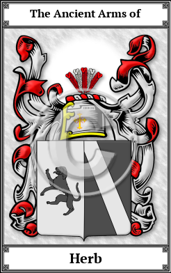 Herb Family Crest Download (JPG) Book Plated - 600 DPI