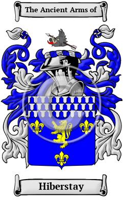 Hiberstay Family Crest/Coat of Arms