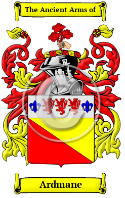 Ardmane Family Crest/Coat of Arms