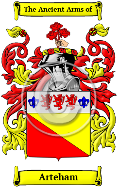 Arteham Family Crest/Coat of Arms
