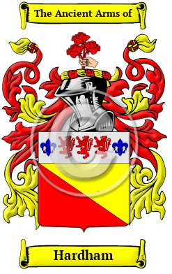 Hardham Family Crest/Coat of Arms