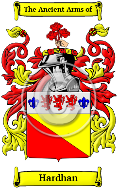 Hardhan Family Crest/Coat of Arms