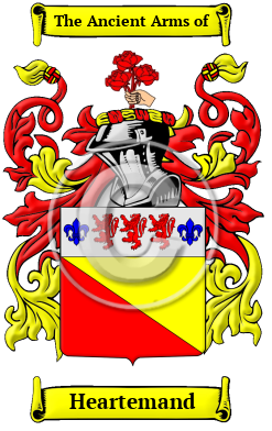 Heartemand Family Crest/Coat of Arms