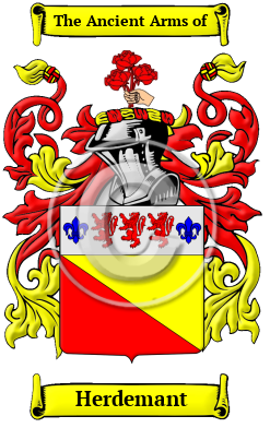 Herdemant Family Crest/Coat of Arms