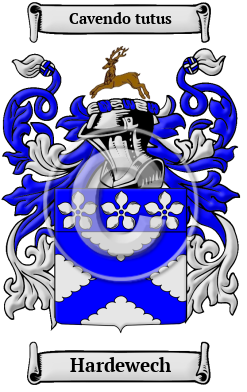 Hardewech Family Crest/Coat of Arms
