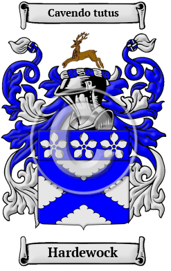 Hardewock Family Crest/Coat of Arms