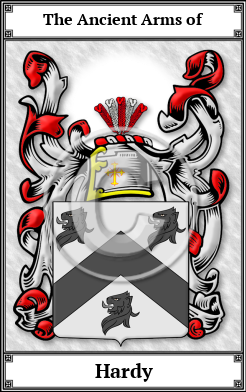 Hardy Family Crest Download (JPG)  Book Plated - 150 DPI